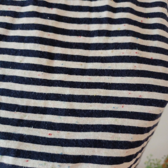 FREE w/$25 Purchase; BDG Striped Cream and Navy Tee - Picture 3 of 6